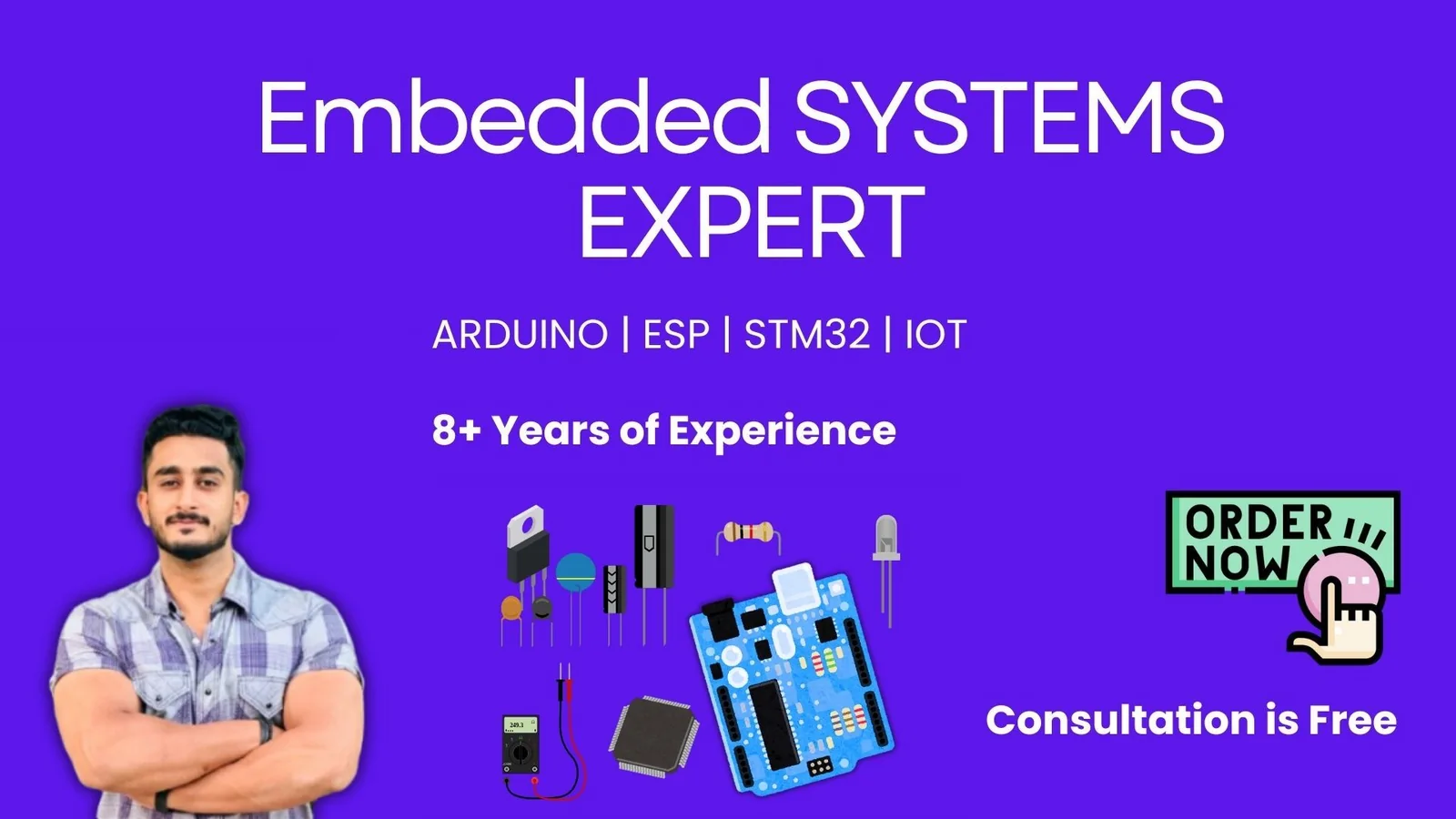 Embedded systems firmware engineering for Arduino ESP32 STM32 and IoT