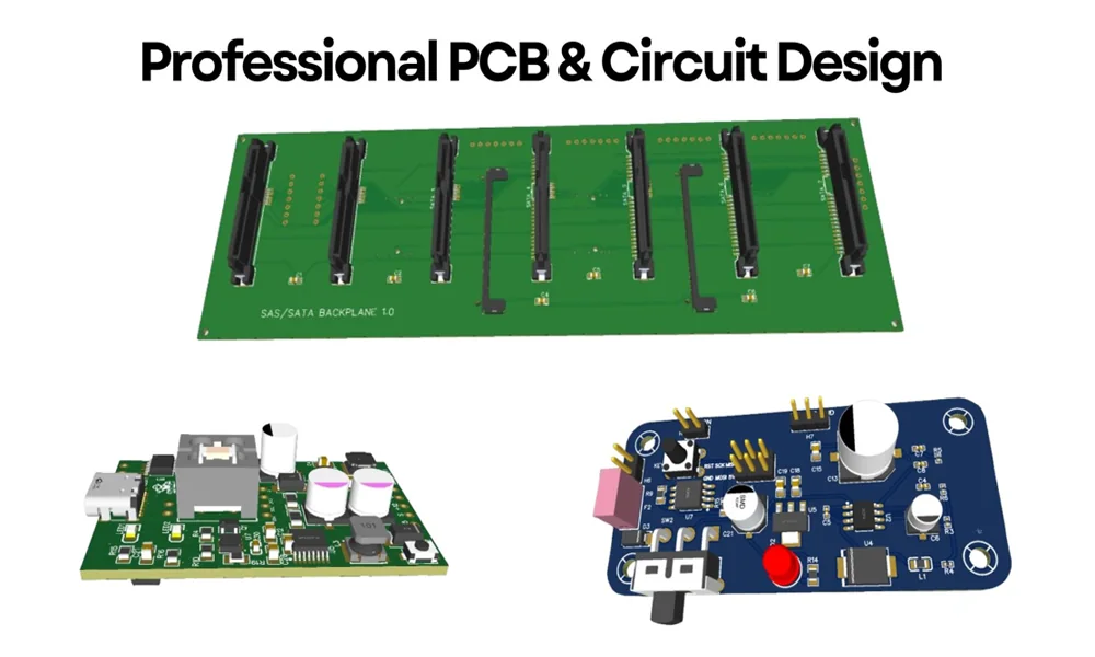 Custom PCB layout and circuit design