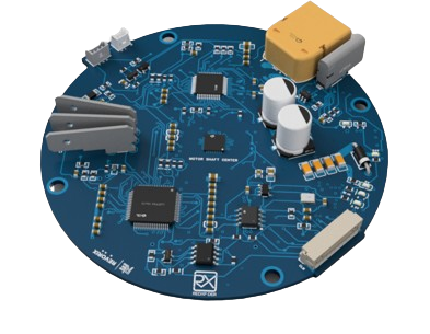 RedXpider motor driver PCB alternate 3D view